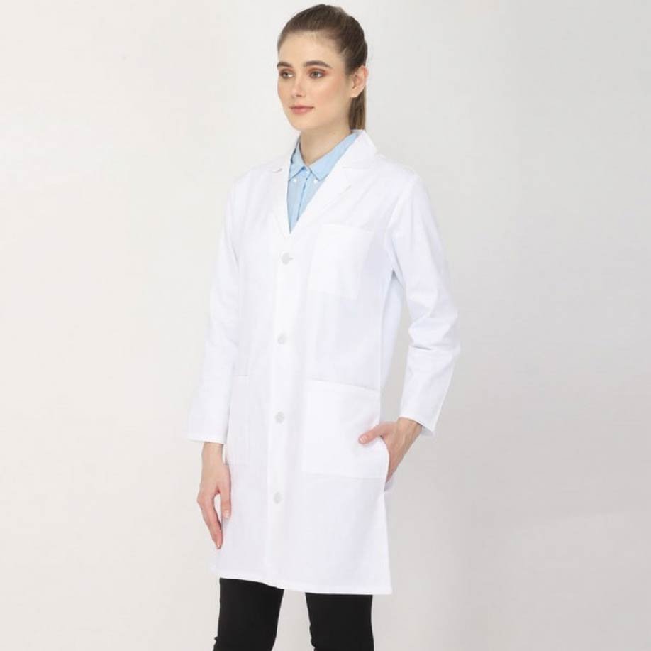 Female Lab Coat (Length 37") - Image 3